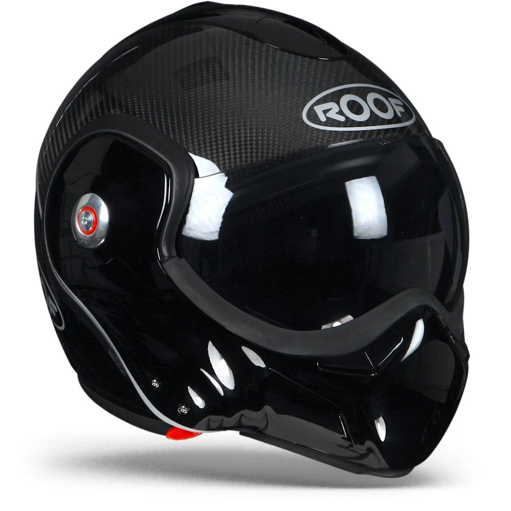 ROOF BoXXer Carbon Zwart Systeemhelm 5 ROOF BoXXer Carbon Zwart Systeemhelm - Afbeelding 5