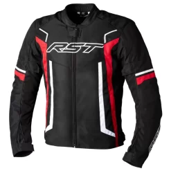RST Pilot Evo Ce Mens Textile Jacket Black Red White