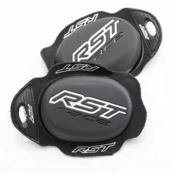 RST TPU Standard Knee Sliders With Puller Black White -Winkel Voor Motorfietsonderdelen rst tpu standard knee sliders with puller black white 2