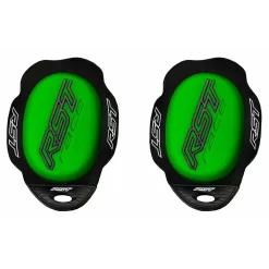 RST TPU Standard Knee Sliders With Puller Neon Green -Winkel Voor Motorfietsonderdelen rst tpu standard knee sliders with puller neon green 2