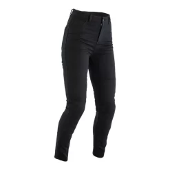 RST Jegging Ce Ladies Textile Jean Black Short Leg