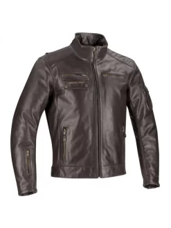 Segura Cesar Waterproof Bruin -Winkel Voor Motorfietsonderdelen segura cesar brown waterproof leather motorcycle jacket 1