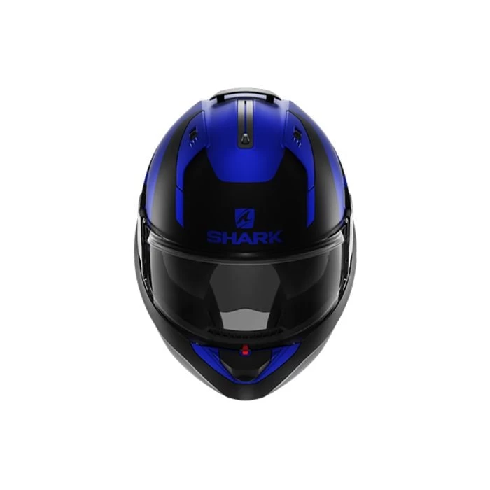 Shark Evo ES Kedje Mat Blauw Zwart Blauw BKB Systeemhelm 3 Shark Evo ES Kedje Mat Blauw Zwart Blauw BKB Systeemhelm - Afbeelding 3