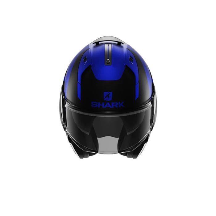 Shark Evo ES Kedje Mat Blauw Zwart Blauw BKB Systeemhelm 6 Shark Evo ES Kedje Mat Blauw Zwart Blauw BKB Systeemhelm - Afbeelding 6