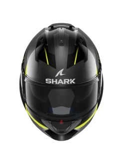 Shark Evo ES Kryd Antraciet Zwart Geel AKY Systeemhelm