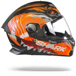 Shark Skwal 2 Iker Lecuona Mat Zwart Oranje Zilver KOS Integraalhelm -Winkel Voor Motorfietsonderdelen shark skwal 2 iker lecuona mat black orange silver kos.29