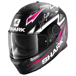 Shark Spartan 1.2 Adrian Parassol Mat Zwart Antraciet Paars KAV Integraalhelm -Winkel Voor Motorfietsonderdelen shark spartan 1 2 adrian parassol mat black anthracite purple kav 1