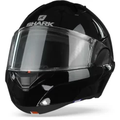 Shark Evo ES BLK Blank Zwart Systeemhelm