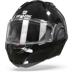 Shark Evo GT Blank Zwart Systeemhelm -Winkel Voor Motorfietsonderdelen sharkevogtblankblack frontpage