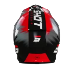 SHOT Furious Versus Rood Glanzend Crosshelm -Winkel Voor Motorfietsonderdelen shot helmet furious versus red glossy3