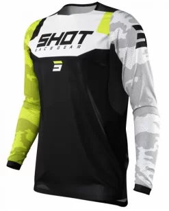 Shot Contact Camo Neon Yellow