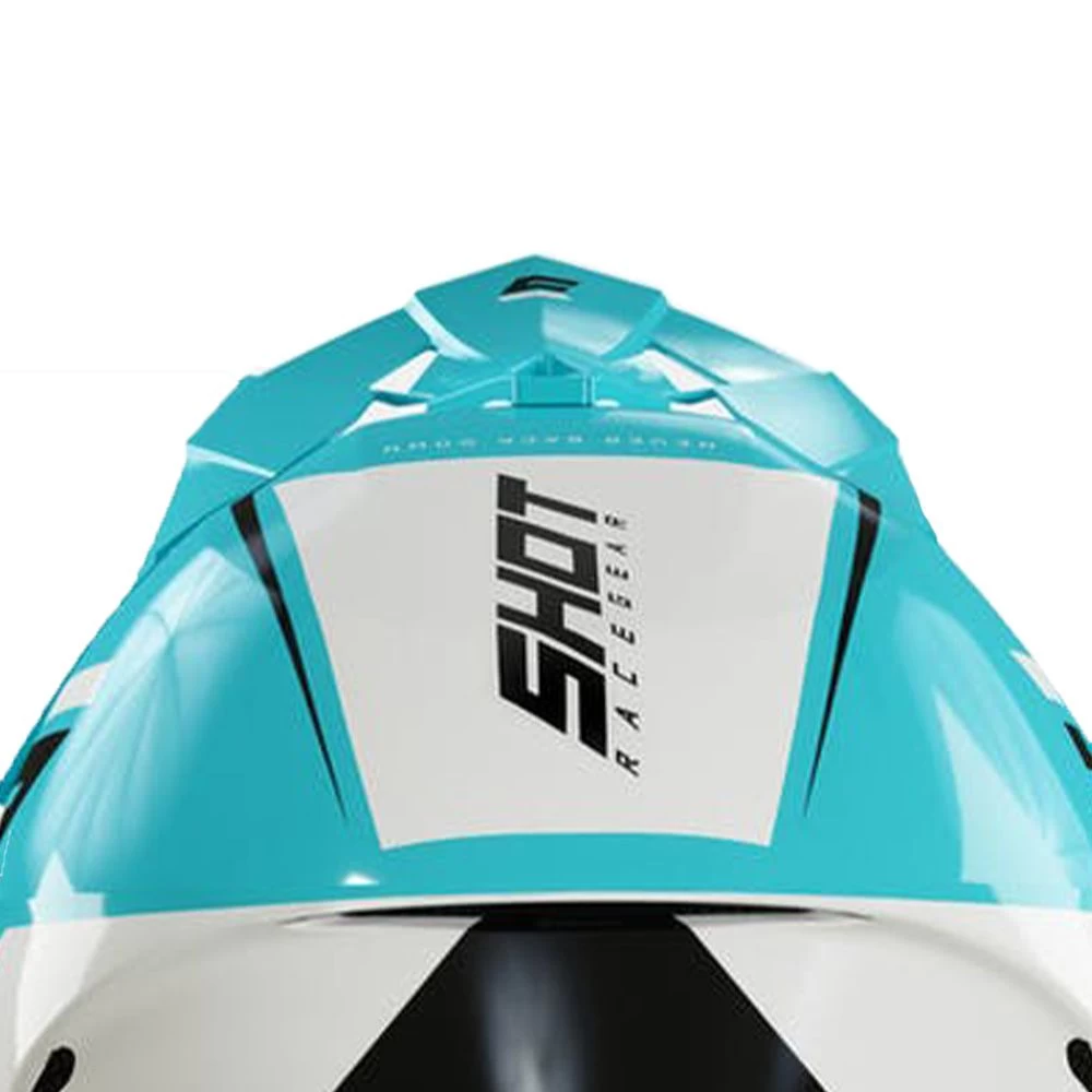 SHOT Peak Furious Chase Black Turquoise Glossy 1 SHOT Peak Furious Chase Black Turquoise Glossy