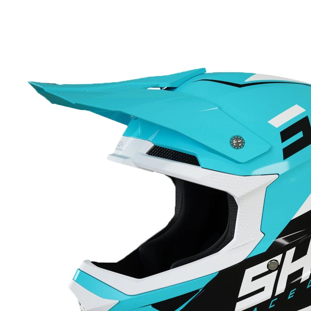 SHOT Peak Furious Chase Black Turquoise Glossy 3 SHOT Peak Furious Chase Black Turquoise Glossy - Afbeelding 3