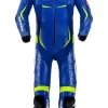 Spidi Track Replica Evo BLAUW GEEL 1-DELIG MOTORPAK