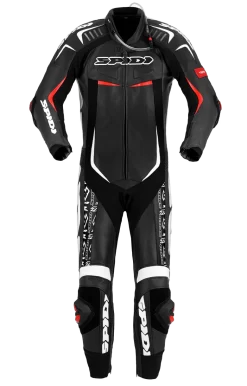 Spidi Track Replica Evo Black White One Piece Racing Suit -Winkel Voor Motorfietsonderdelen spidi track replica evo black white one piece racing suit