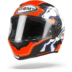 Suomy Speedstar Zerofour Mat Rood Wit Zwart Integraalhelm -Winkel Voor Motorfietsonderdelen suomy speedstar zerofour.04 1